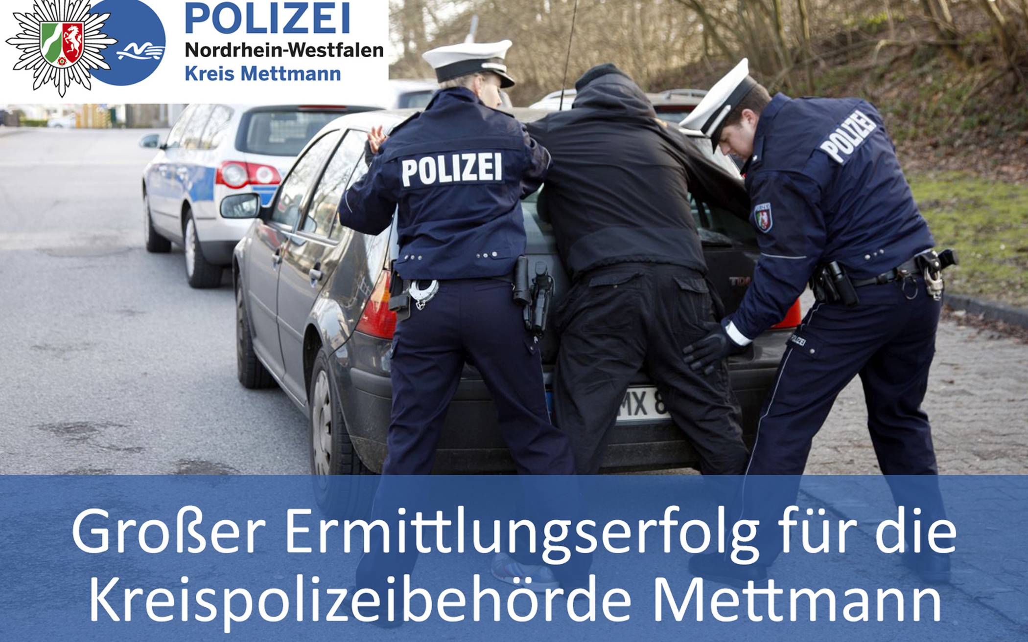 Kreispolizei Mettmann schnappt Serbische Bande