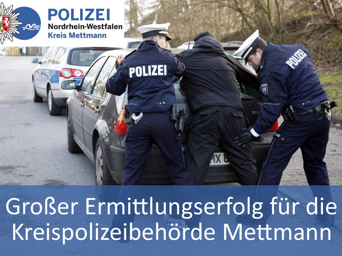 Kreispolizei Mettmann schnappt Serbische Bande
