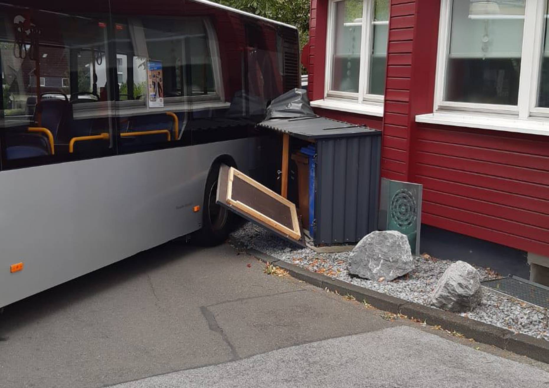 Linienbus war führerlos auf Abwegen