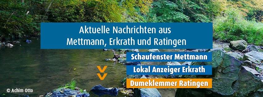 Schaufenster Mettmann, Lokal Anzeiger Erkrath und Dumeklemmer Ratingen haben bald einen Facebookauftritt „Mettmanner Kreis News“: Drei werden eins