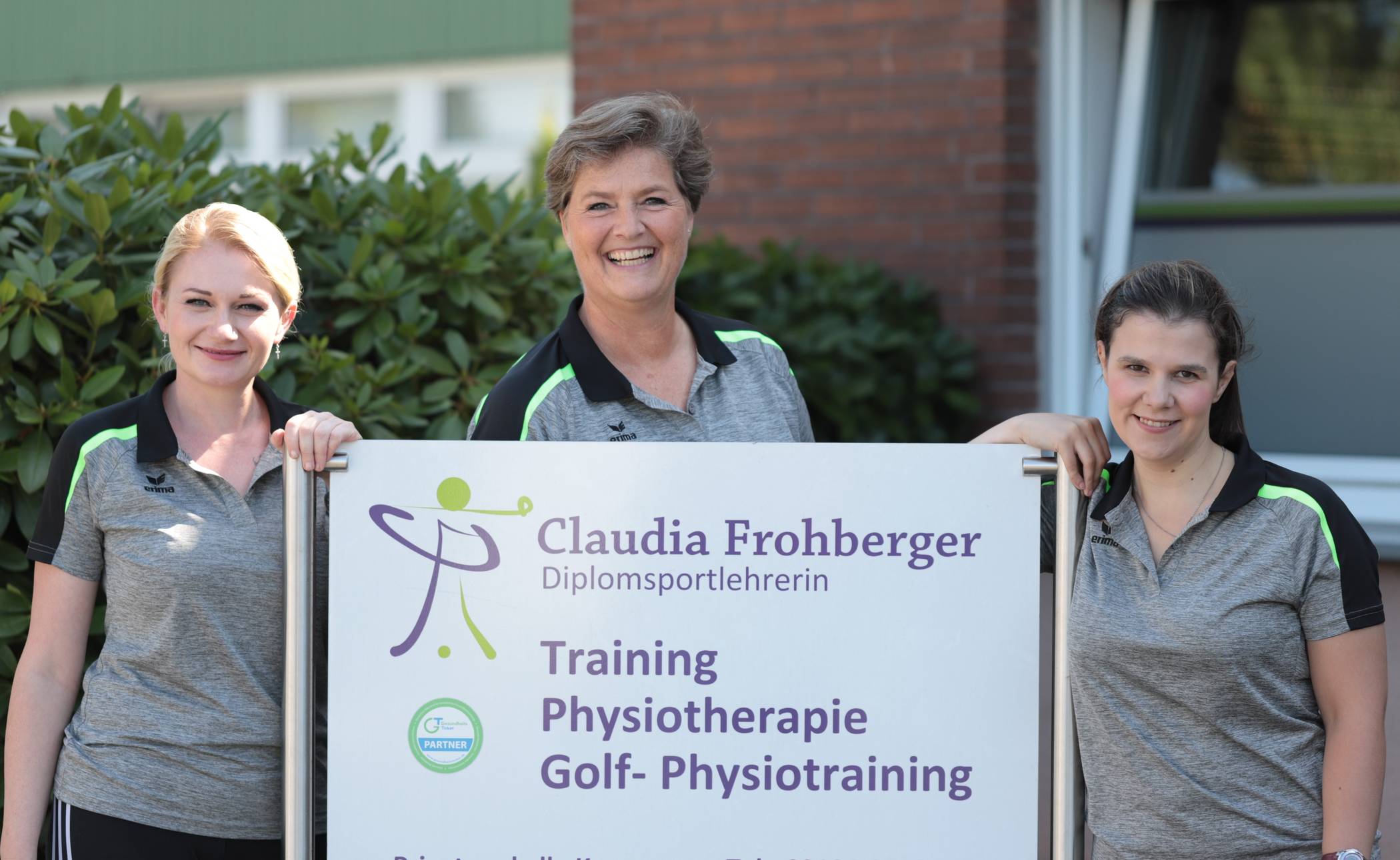  Alexandra Becker-Dyck, Claudia Frohberger und Maika Bendert. 