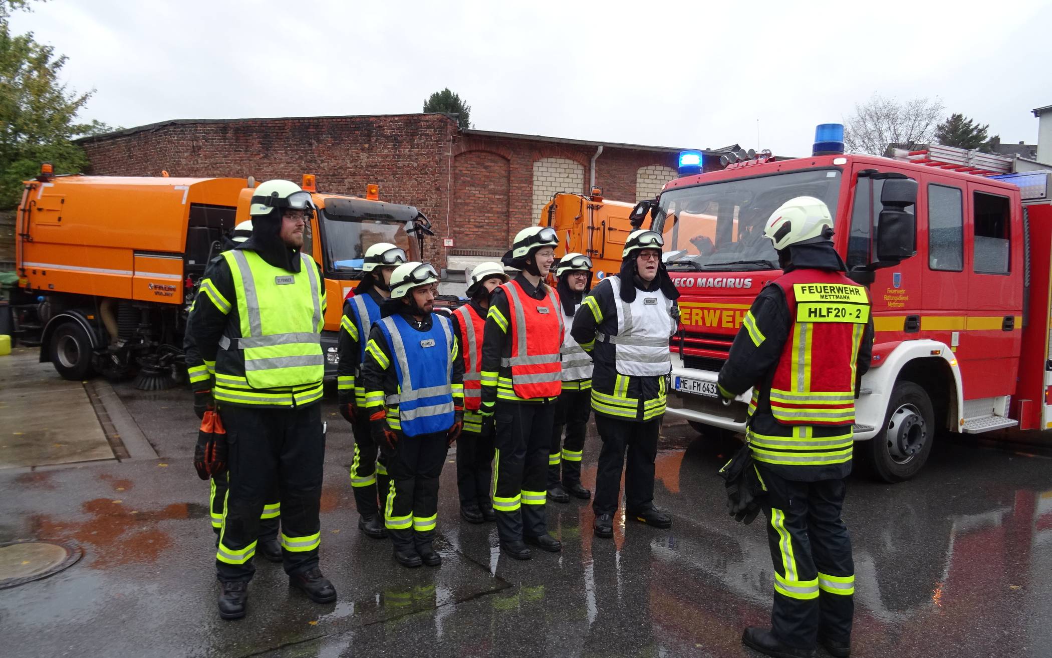 Die Feuerwehr in Mettmann ist stolz