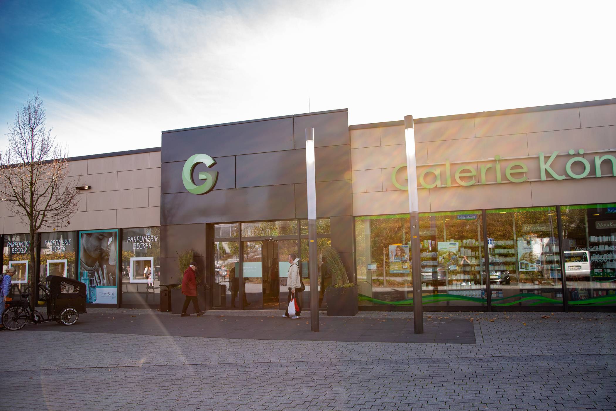  Die neu gestaltete Galerie Königshof eröffnet am Donnerstag neu. 