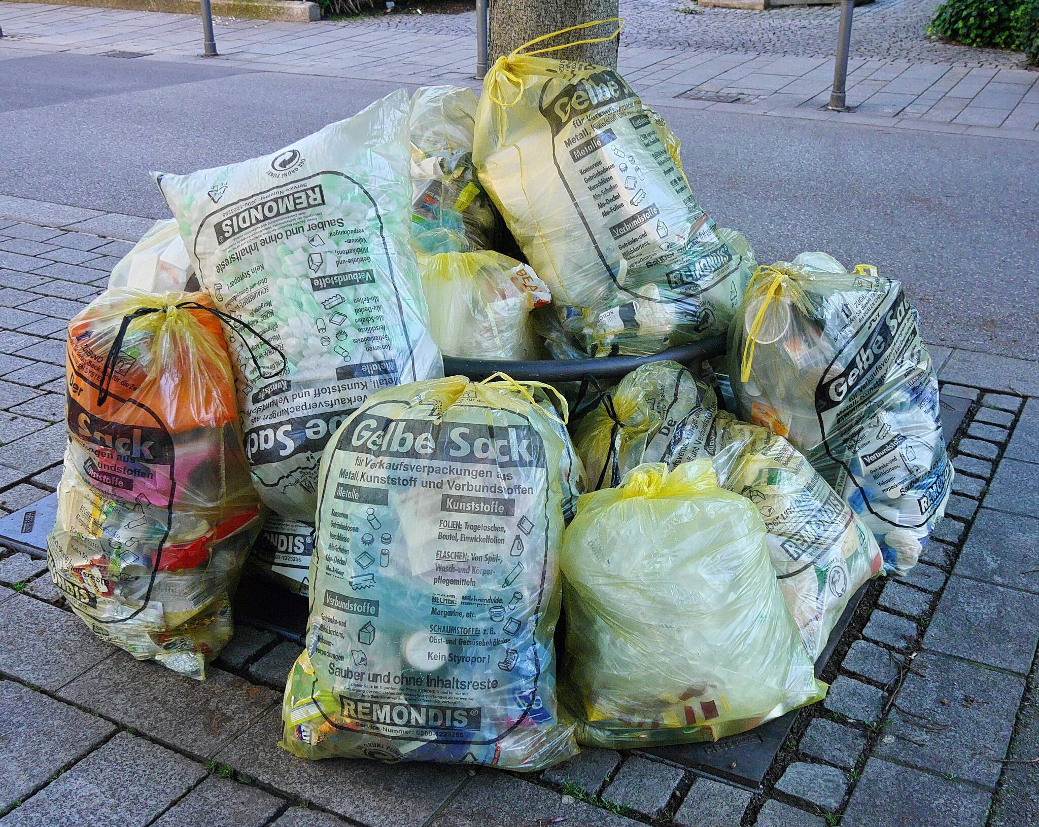 Im Januar: Gelbe Säcke für 2020 werden verteilt
