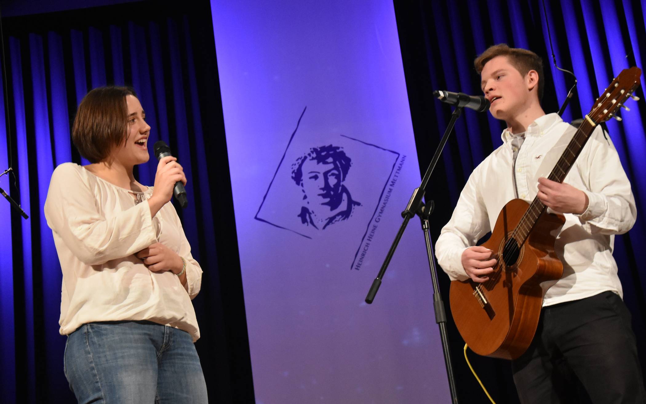  Helena Sonneson und Benedikt Jeschek verzauberten das Publikum mit ihrem Duett. 