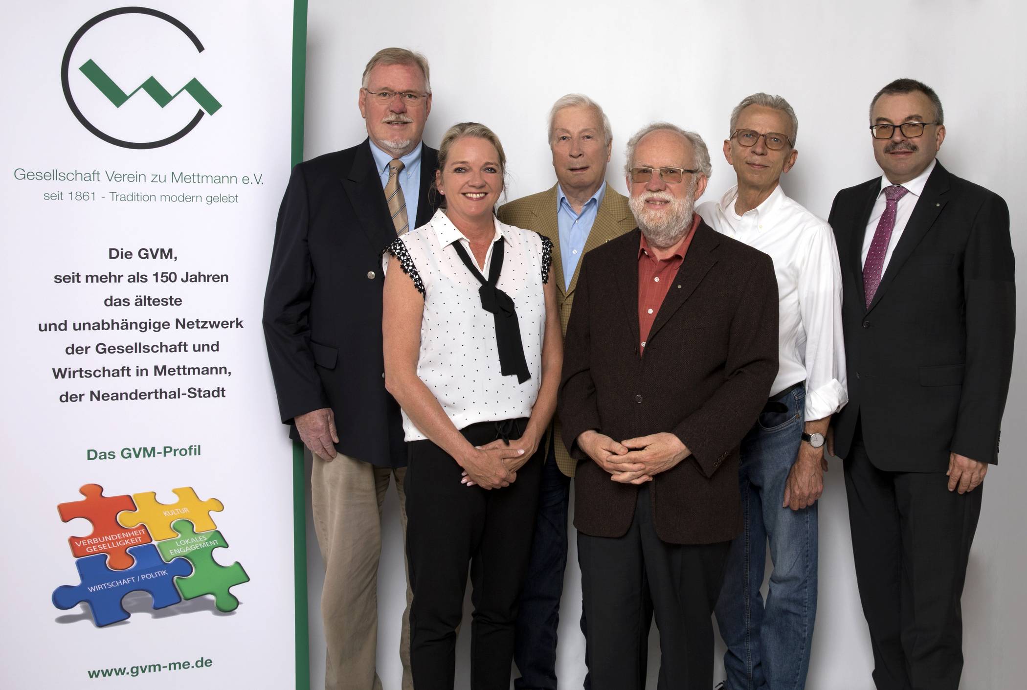  Der Vorstand der Gesellschaft Verein zu Mettmann. 