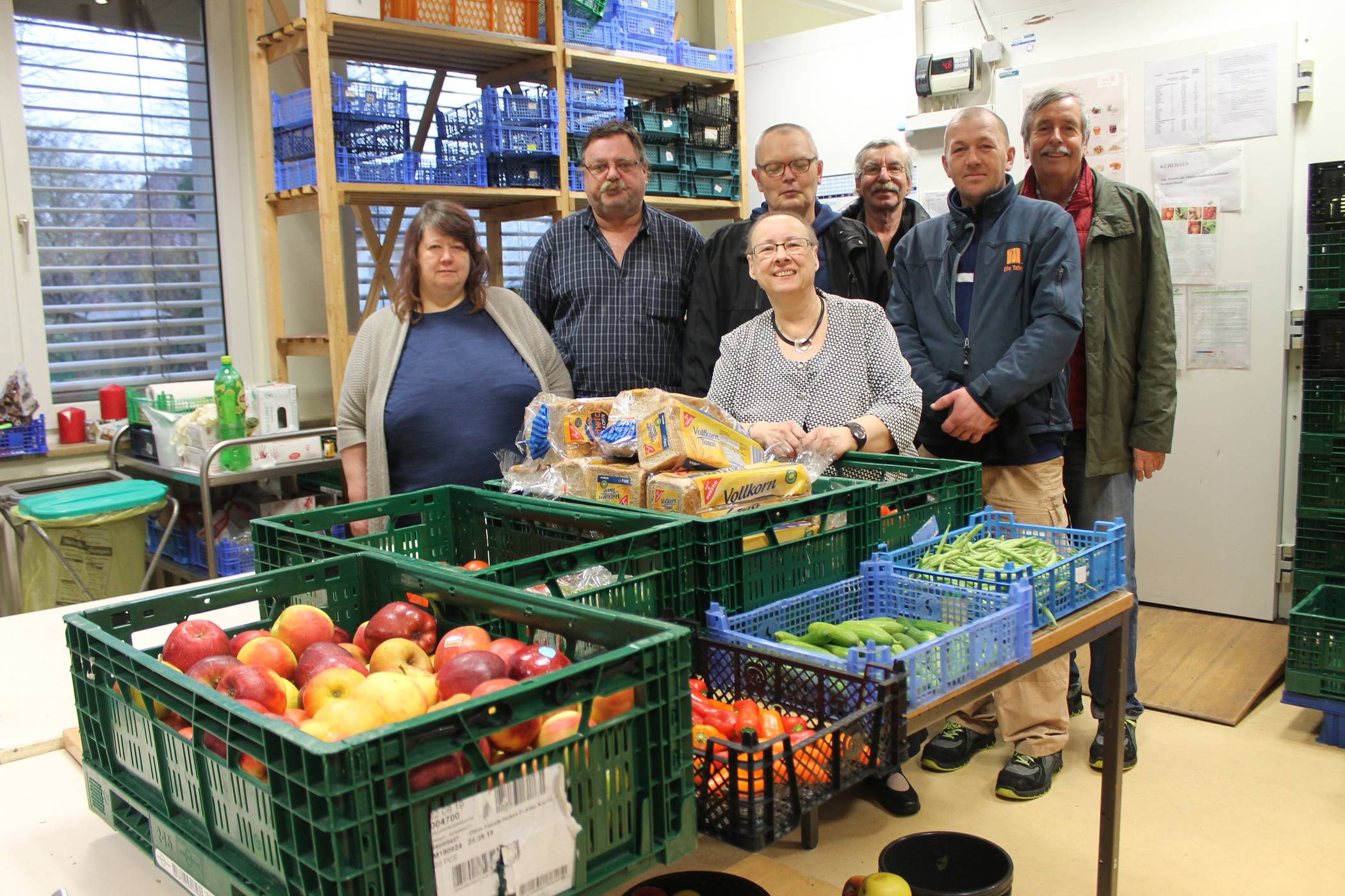  Das Team der Mettmanner Tafel wünscht allen Bürgern Gesundheit. 