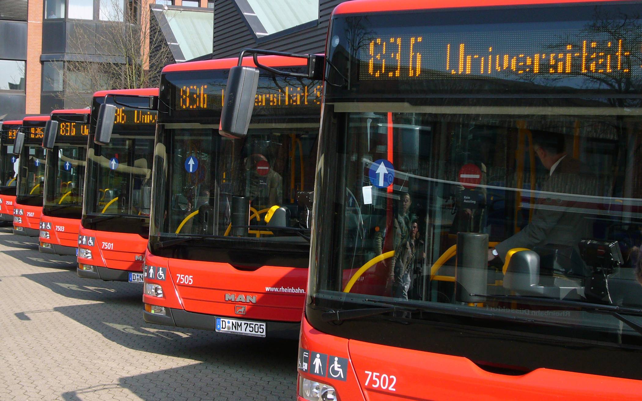 Haltestelle Weststraße in Mettmann entfällt