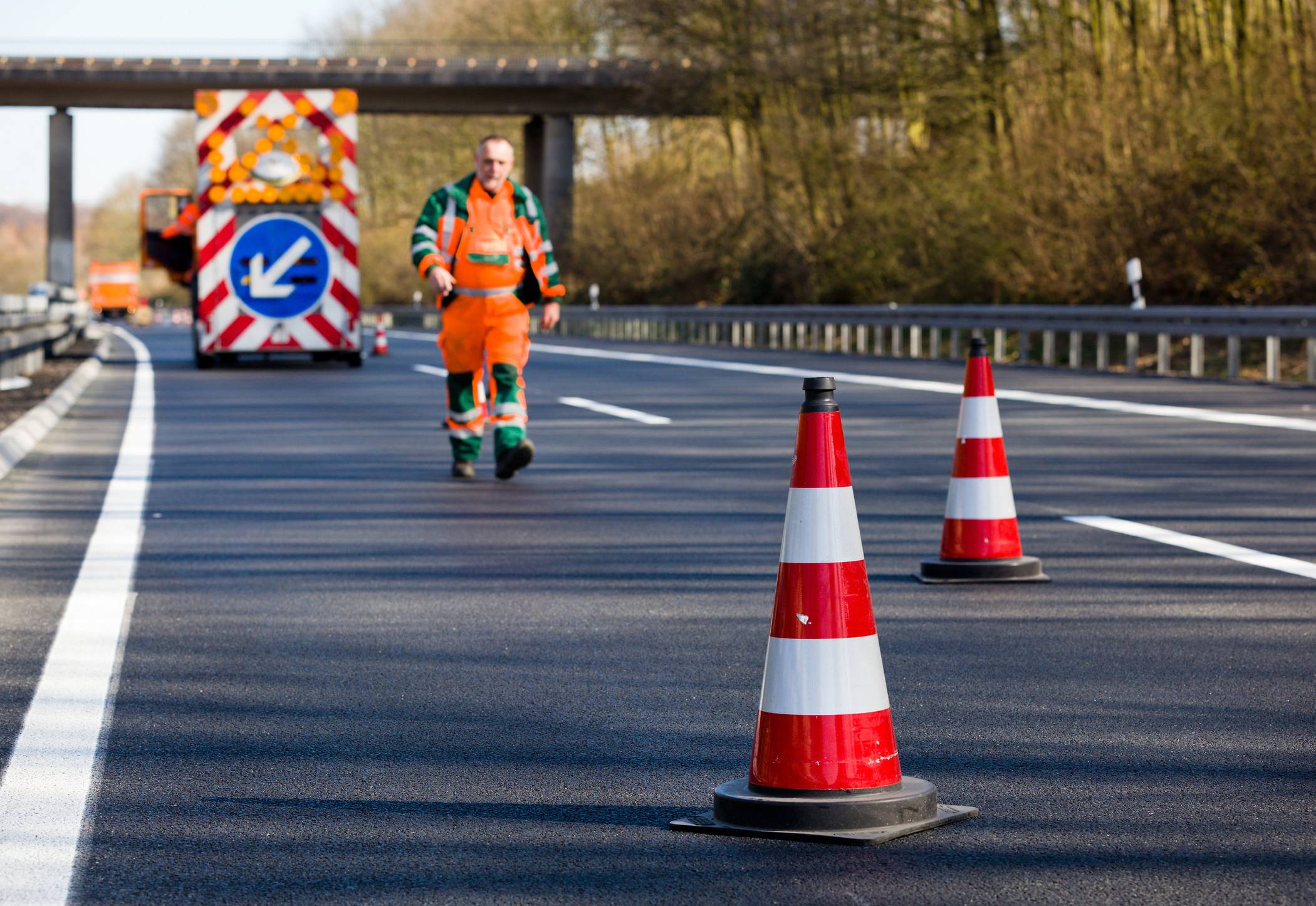 Bauarbeiten auf der A3/A46: Sperrungen im Autobahnkreuz Hilden ab Mittwoch