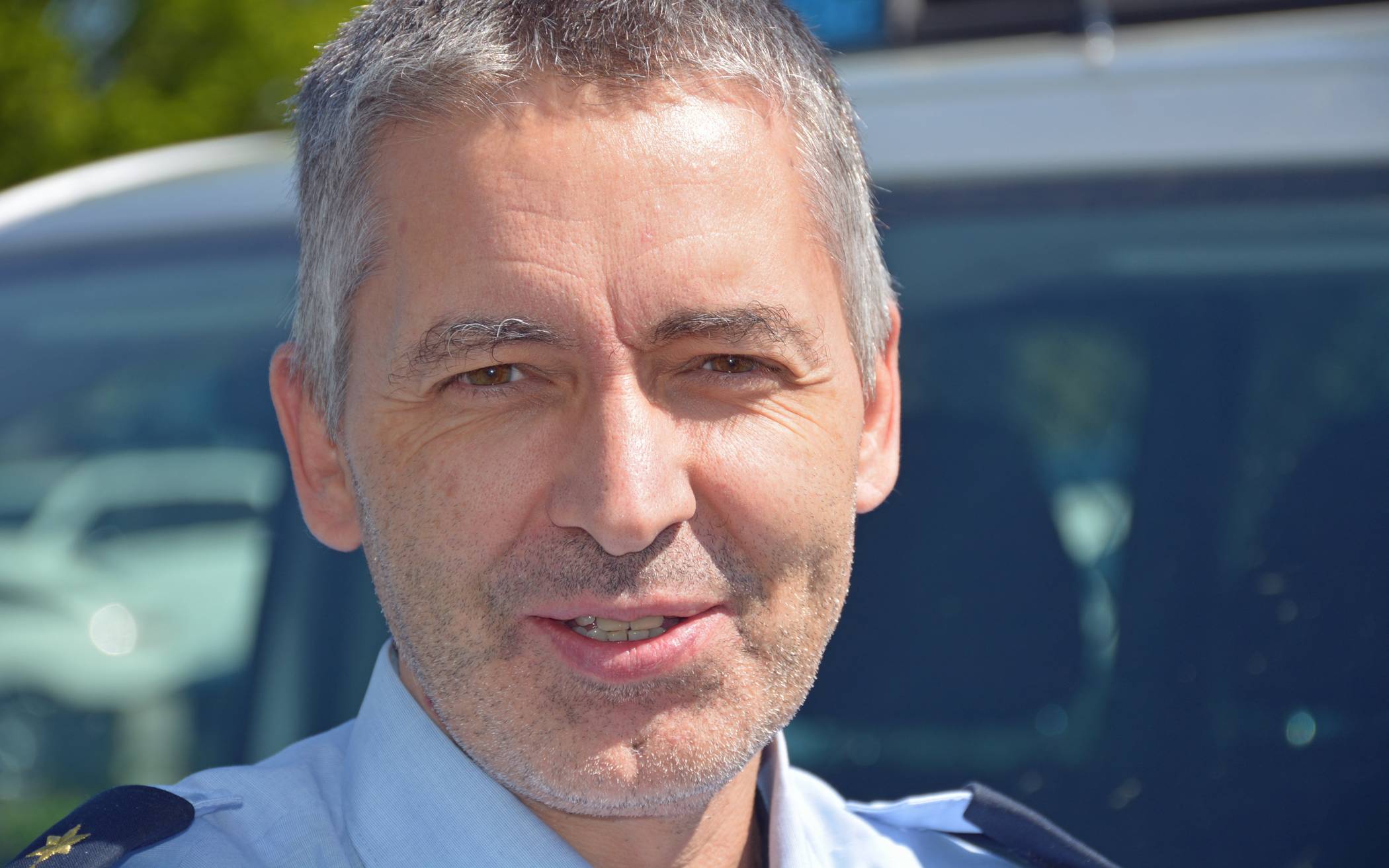 Polizeidirektor Thomas Decken leitet bei der