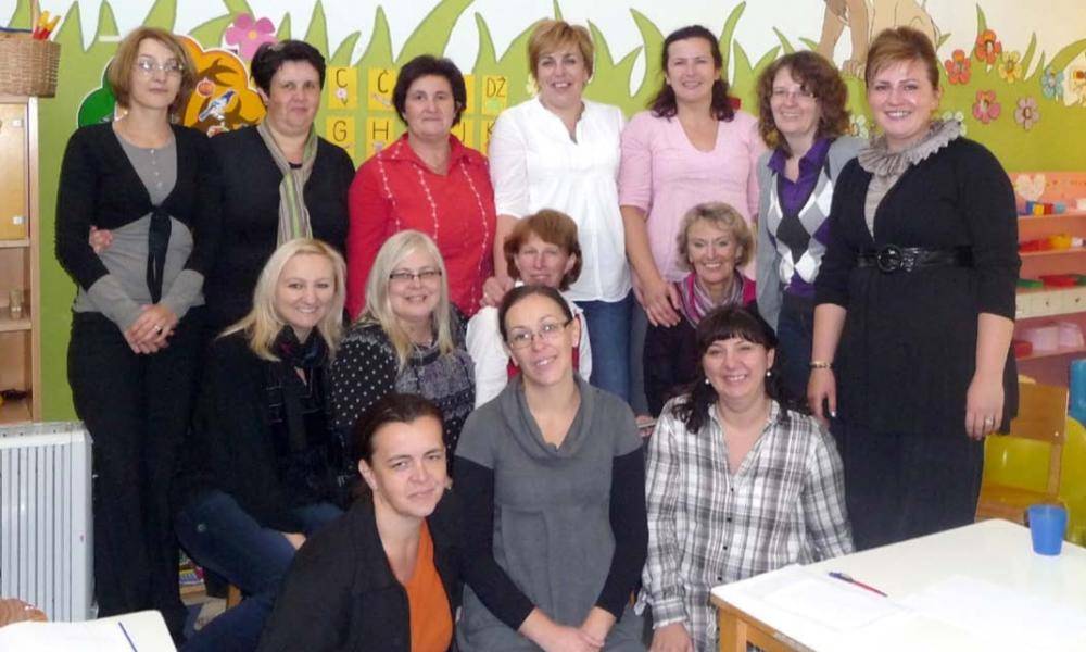  Der regelmäßige Fachkräfteaustausch ist fester Bestandteil der Patenschaft zum Kindergarten "Sunce" in Gorazde. 