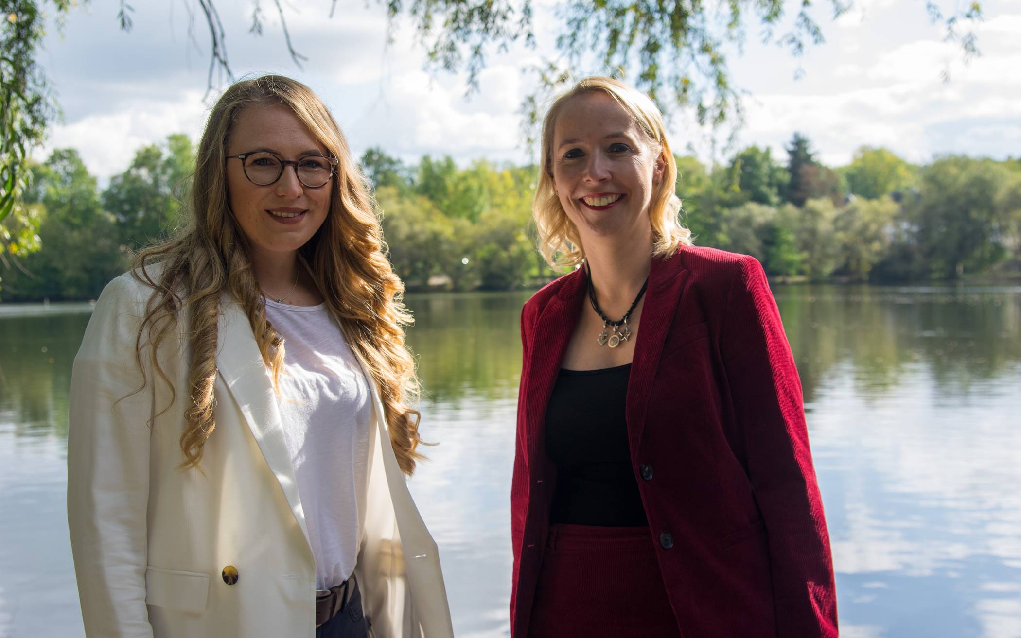 Nicole Burda (li.) und Jessica Denné-Weiß.