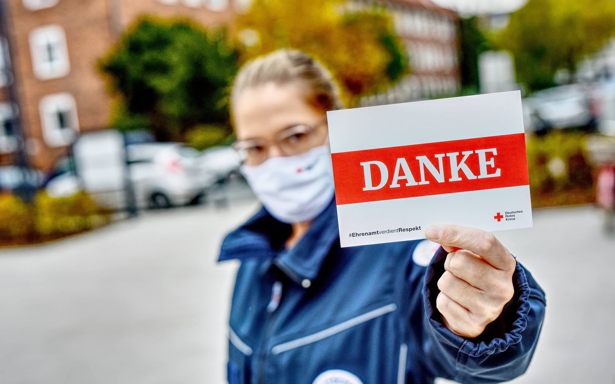  Das Rote Kreuz bedankt sich bei den Ehrenamtlichen. 