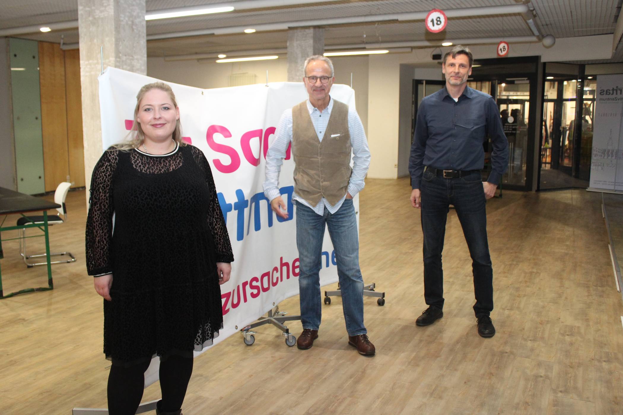  "Zur Sache! Mettmann" mit Fraktionsvorsitzende Linda Neidel, Vorstand und Fraktionsvorsitzender Andreas Konrad und Vorstand Axel Ellsiepen.Die Ratsmitglieder Linda Neidel, Frank Runkel und Christian Kardell haben nun ihre eigene „Wählergemeinschaft Mettmann“ gegründet. 